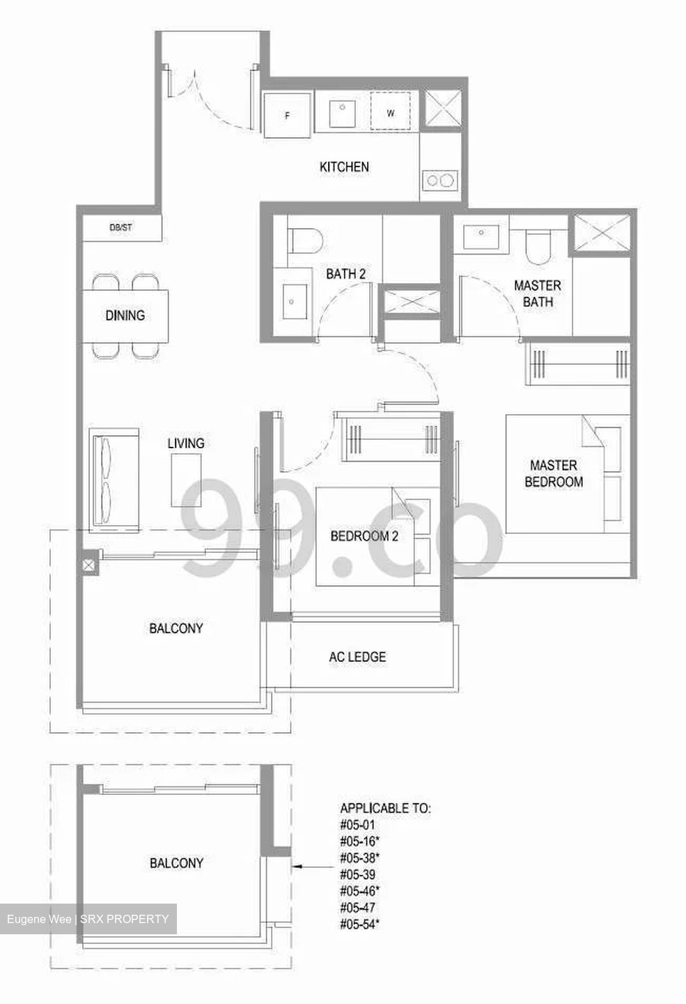 Verdale (D21), Apartment #481632011